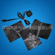 Can the heating film be used as a heating system for electric heating clothes?