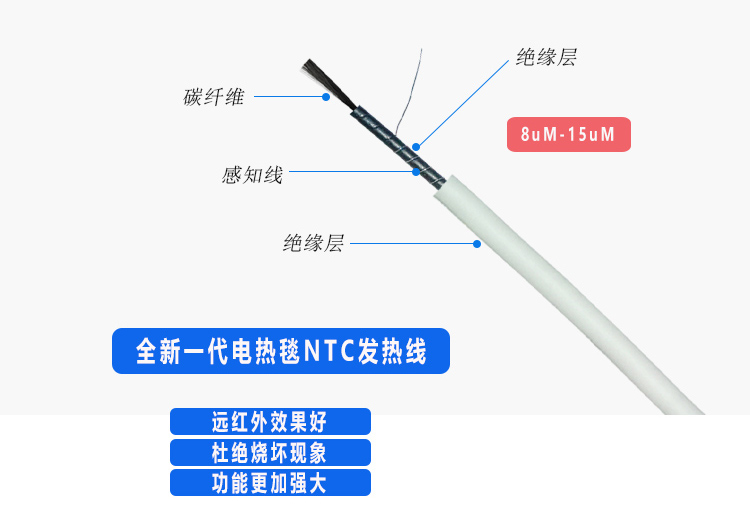 NTC碳纤维发热线